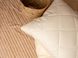 Подушка Swan Fluff 50x70, колір бежевий, штучний лебединий пух