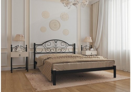 Кровать Анжелика 160х190 - Основание под матрас: Металл, 9 см