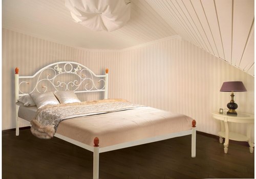 Кровать Франческа 160х190 - Основание под матрас: Металл, 9 см