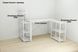 Комп'ютерний стіл Ferrum-decor Курт 75x140x70 білий ДСП Біле 16мм