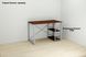 Комп'ютерний стіл Ferrum-decor Скай 75x120x70 білий ДСП Дуб Сонома 16мм