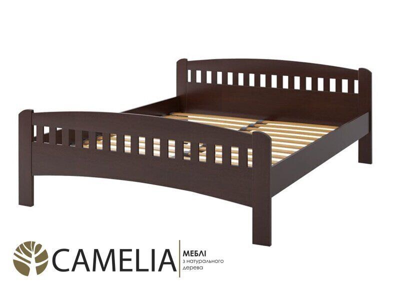 Ліжко односпальне Camelia Розалія 120х190 см бук колір: Білений (олія)