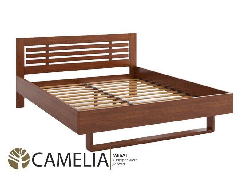 Ліжко односпальне Camelia Лантана 90х190 см дуб колір: Яблуня (олія)