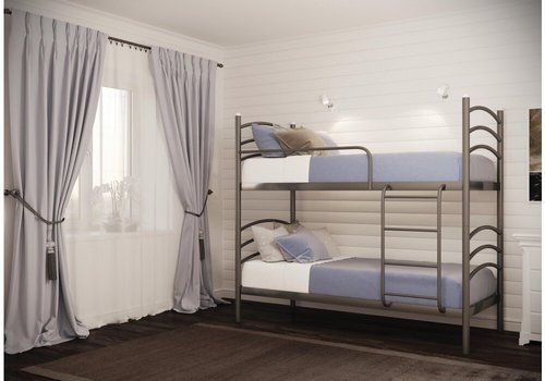 Двухъярусная кровать Маргарита 90х190 - Основание под матрас: Металл, 9 см