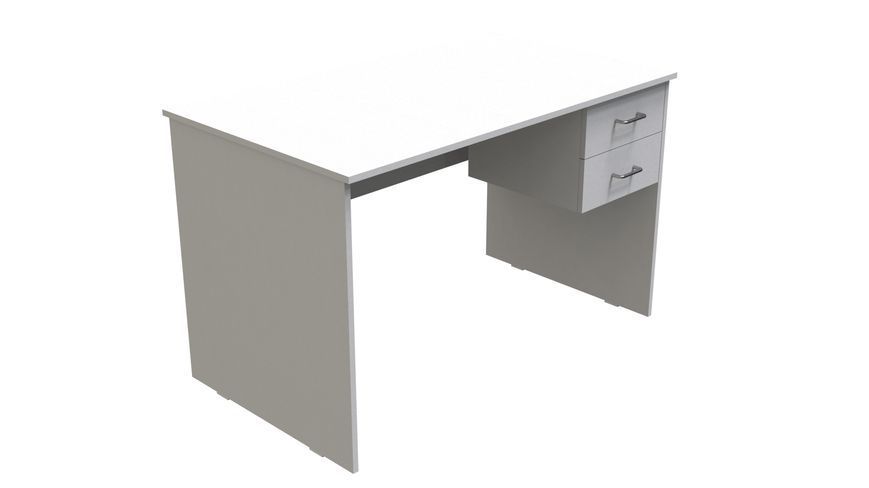 Стол компьютерный Винсент Ferrum-decor 750x1200x700 ДСП Белый 16 мм (ST436)