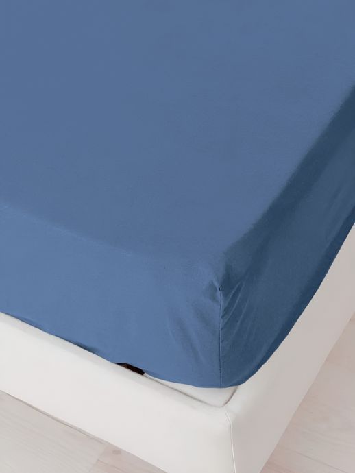 Простынь на резинке Good-Dream microfiber Blue 160х200 см