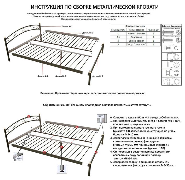 Кровать Метакам Marko 1