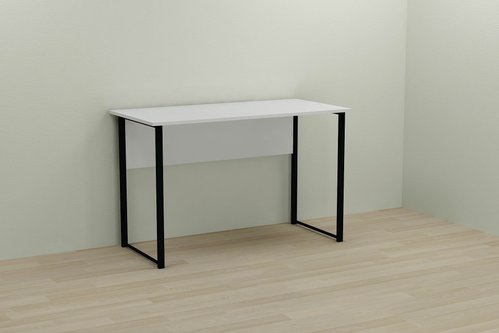 Комп'ютерний стіл Ferrum-decor Курт 75x100x70 чорний ДСП Біле 16мм