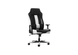 Кресло для геймеров DXRACER BOSS OH/BF120/NW (чёрное/белые вставки)