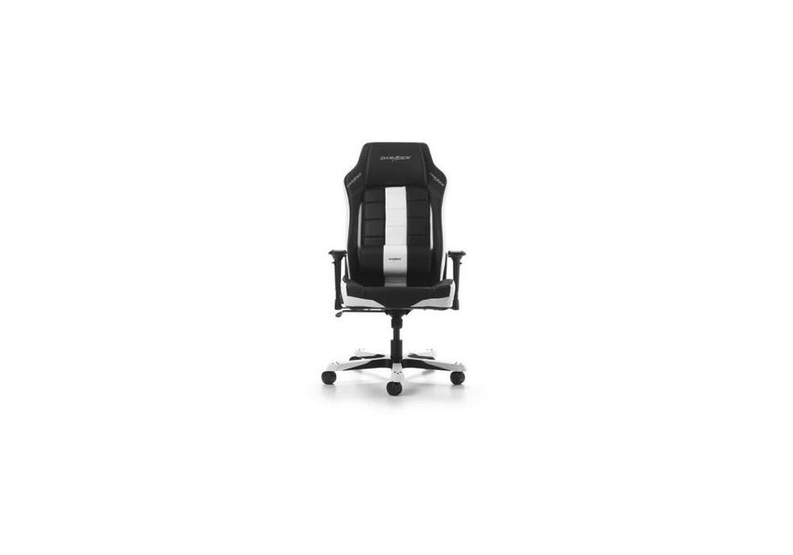 Крісло для геймерів DXRACER BOSS OH/BF120/NW (чёрное/белие вставки)