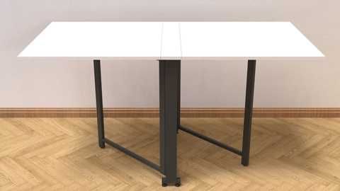 Стіл-книга трансформер Оріон 2 Ferrum-decor 750x1520x730 Чорний