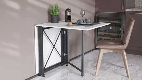 家具 Orion Стіл-книга трансформер Оріон 2 Ferrum-decor 750x1520x730 Чорний