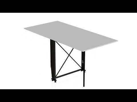 Стіл-книга трансформер Оріон 2 Ferrum-decor 750x1520x730 Чорний