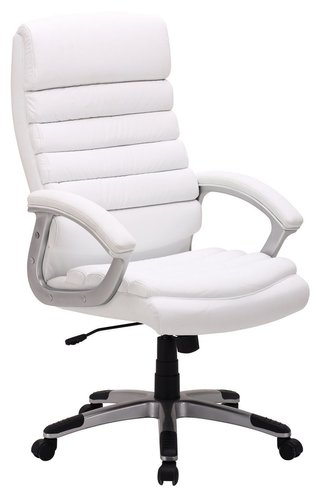 Крісло поворотне Q-087 біле