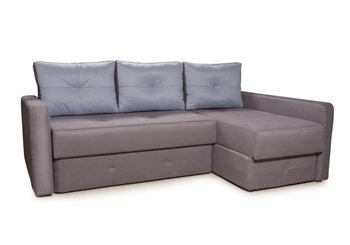 Угловой диван Валенсия, Пуф, 142х190 см, обивка ткань: 1