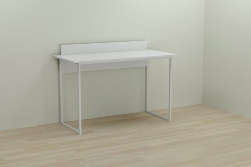 Компьютерный стол Ferrum-decor Скай 75x100x70 белый ДСП Белое 16мм
