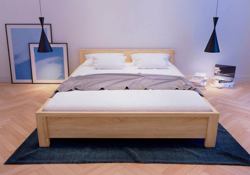 Ліжко Каспіан Дуб Венге 90х200 см