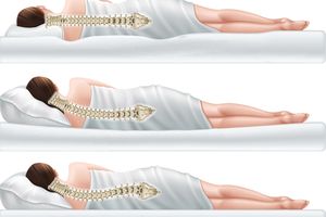 Як правильно спати на ортопедичній подушці