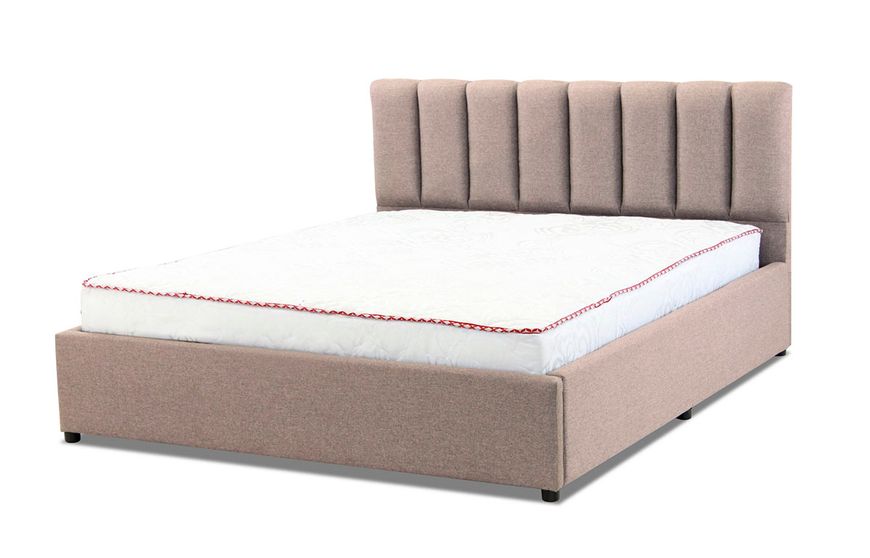 Кровать двуспальная Amely Монро с подъемным механизмом, 160х200 , ткань: 1