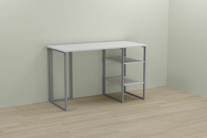 Комп'ютерний стіл Ferrum-decor Кевін 75x120x70 сірий ДСП Біле 16мм