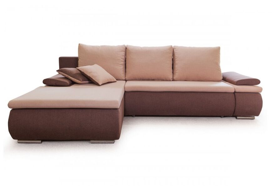 Угловой диван Цезарь, 140х235 см, обивка ткань: 1
