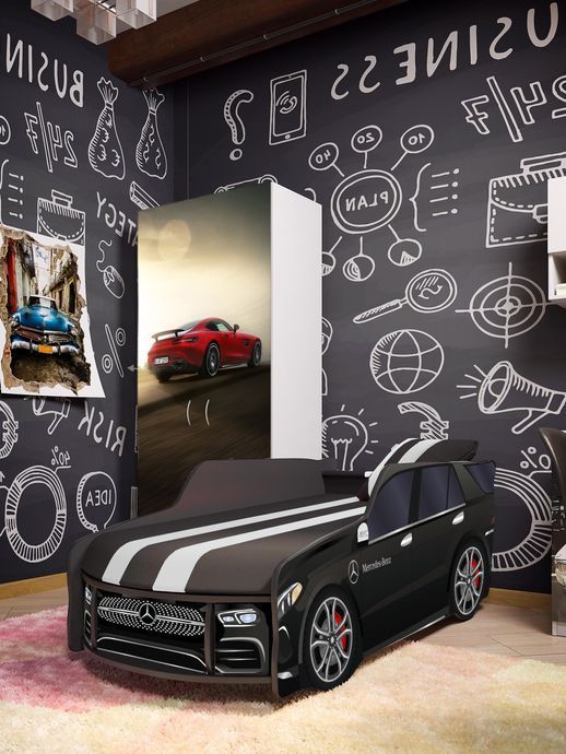 Кровать-автомобиль Mercedes "PREMIUM" P006