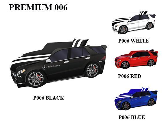 Кровать-автомобиль Mercedes "PREMIUM" P006