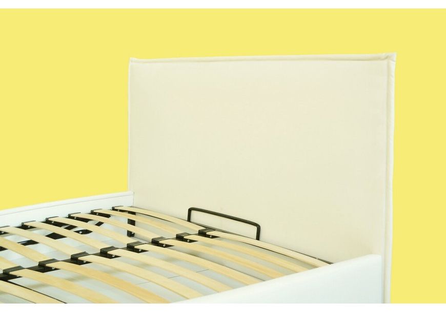 Кровать Новелти Промо с подъемным механизмом 120х200; Категория ткани обивки: 4; Количество ламелей: 21 штук; Ножки: Дерево, 10 см