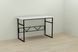 Компьютерный стол Ferrum-decor Райан 75x140x60 черный ДСП Белое 16мм