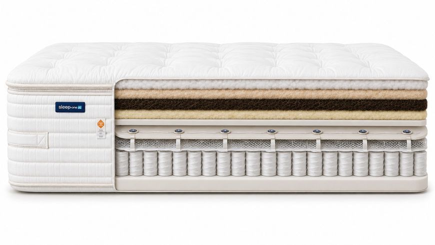 Матрац зі штучним інтелектом SleepOne Vital, 160х200