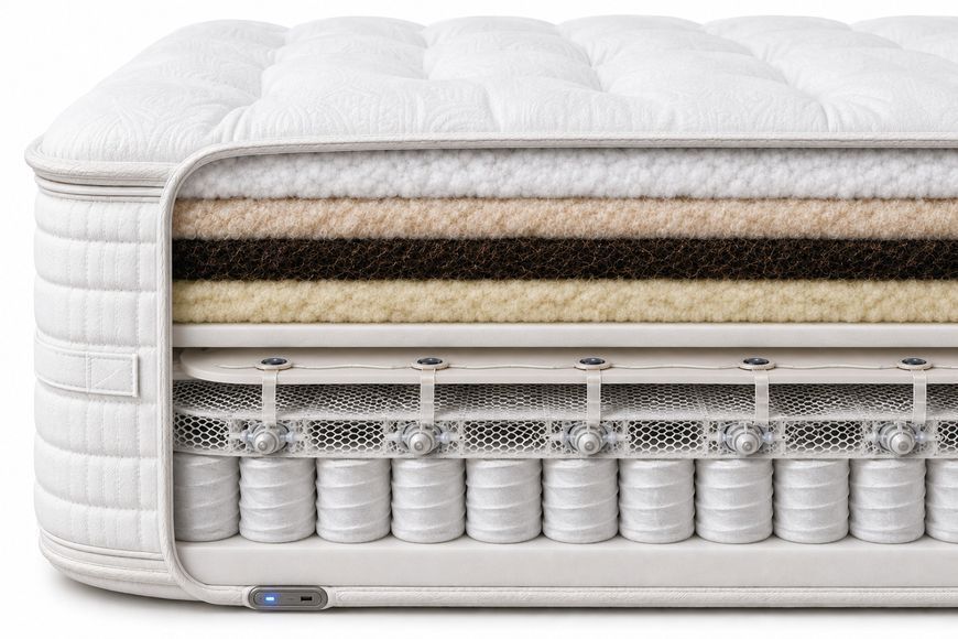 Матрац зі штучним інтелектом SleepOne Vital, 160х200