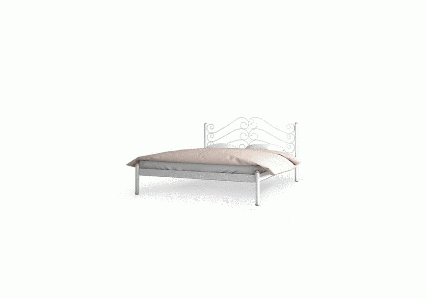 Ліжко Адель 120х200 - Основа під матрац: Метал, 9 см