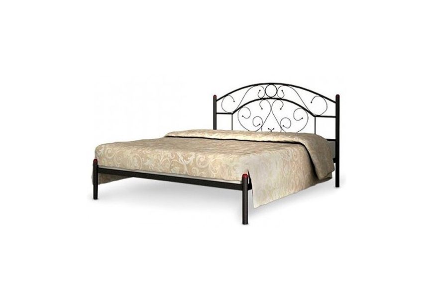Ліжко Скарлет 140х200 - Основа під матрац: Метал, 9 см