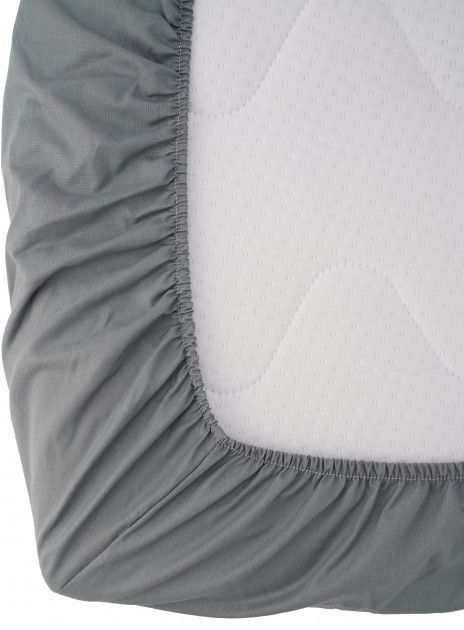 Простынь Good-Dream Бязь Premium Grey на резинке 160х200 см