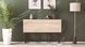 Стол-книжка трансформер Орион 3 Ferrum-decor 750x1150x880 Черный металл ДСП Дуб Сонома 16 мм (ORI304)