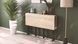 Стол-книжка трансформер Орион 3 Ferrum-decor 750x1150x880 Черный металл ДСП Дуб Сонома 16 мм (ORI304)