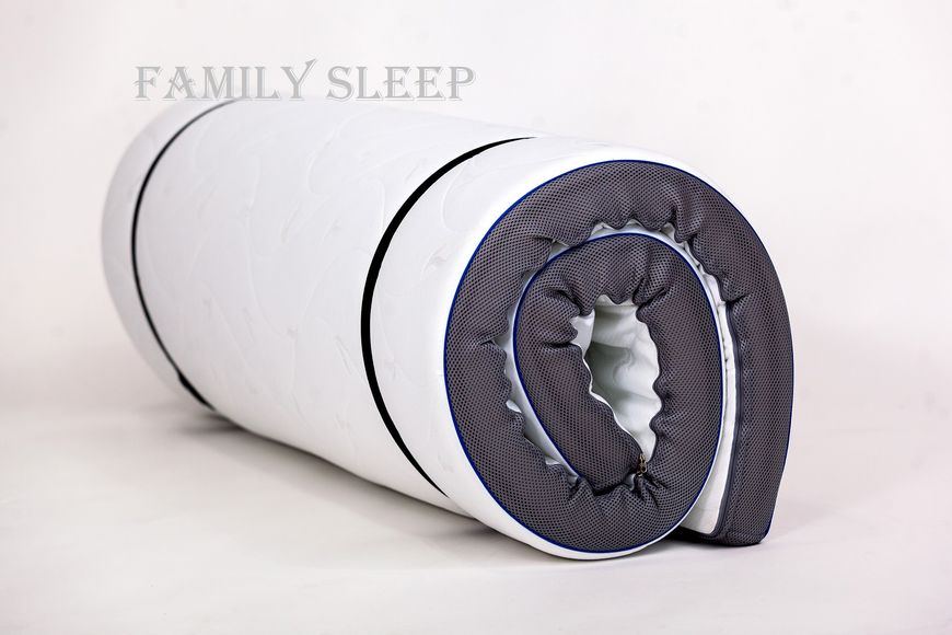 Тонкий матрац-топпер Family Sleep TOP Air Hard Soft - 80х190 см