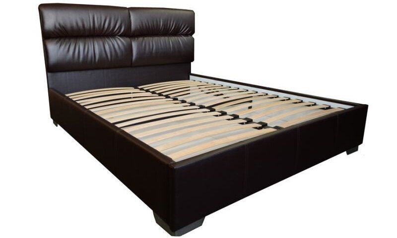 Кровать Новелти Манчестер с подъемным механизмом 120х200; Категория ткани обивки: 1; Количество ламелей: 16 штук; Ножки: Металл, 5 см