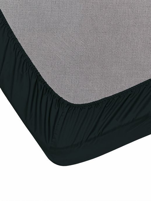 Простынь на резинке Good-Dream сатин Black 160х200 см