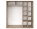 Шкаф-купе с 2 дверями Зеркало/Зеркало Standart 2100x600x2000