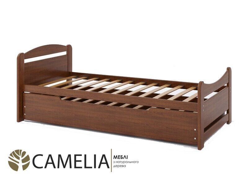 Кровать-трансформер Camelia Авена 90х200 см бук цвет: Беленый (масло)