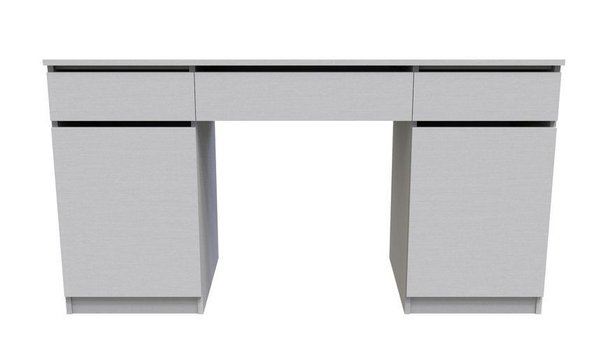 Компьютерный стол Вито 2 Ferrum-decor 750x1400x500 ДСП Белый 16 мм (STO415)