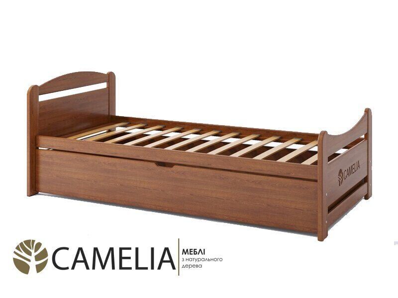 Ліжко Camelia Лінарія 90х200 см бук колір: Білений (олія)