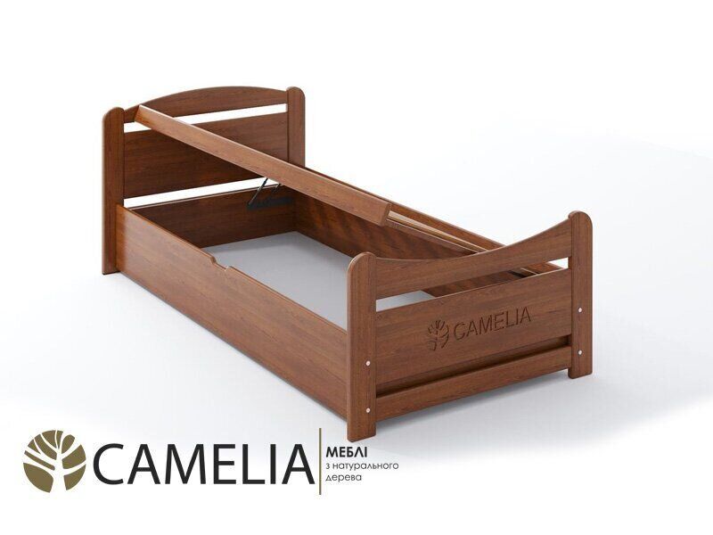 Ліжко Camelia Лінарія 90х190 см дуб колір: Білений (олія)