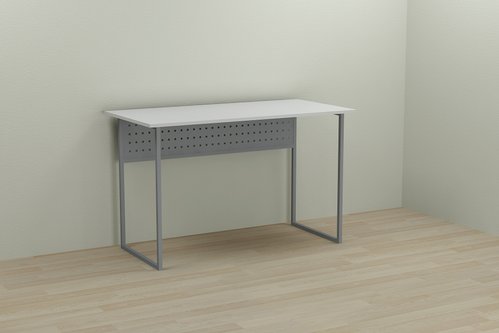 Комп'ютерний стіл Ferrum-decor Майк 75x120x70 сірий ДСП Біле 16мм
