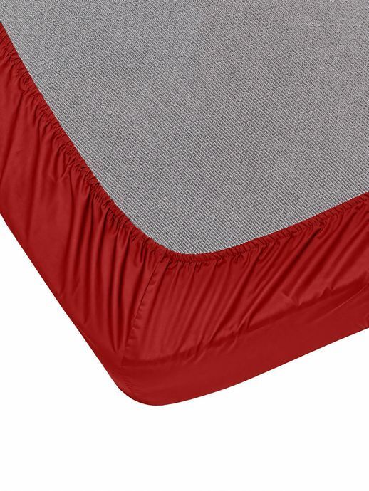 Простынь на резинке Good-Dream сатин Red 150х200 см
