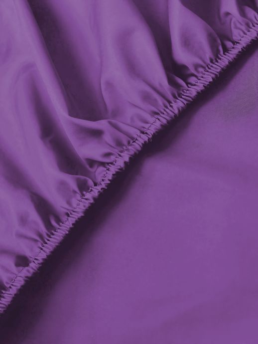 Простирадло на гумці Good-Dream сатин Purple 120x200 см