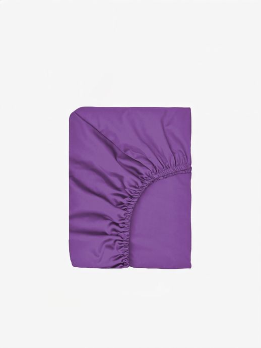 Простирадло на гумці Good-Dream сатин Purple 120x200 см
