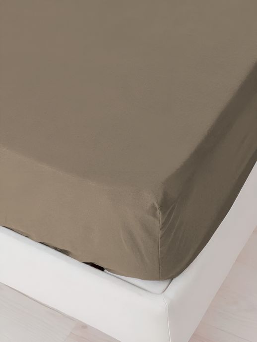 Простынь на резинке Good-Dream microfiber Mokko 180х200 см