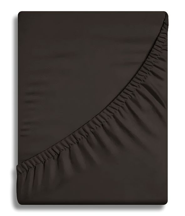 Простынь на резинке Good-Dream microfiber Brown 180х200 см